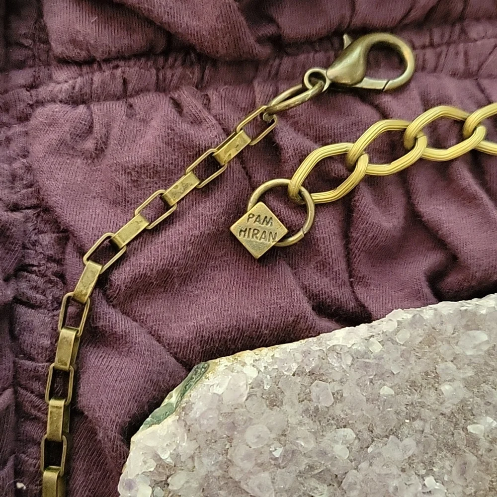 Anthropologie Vintage Pam Hiran Necklace - Picture 3 of 8